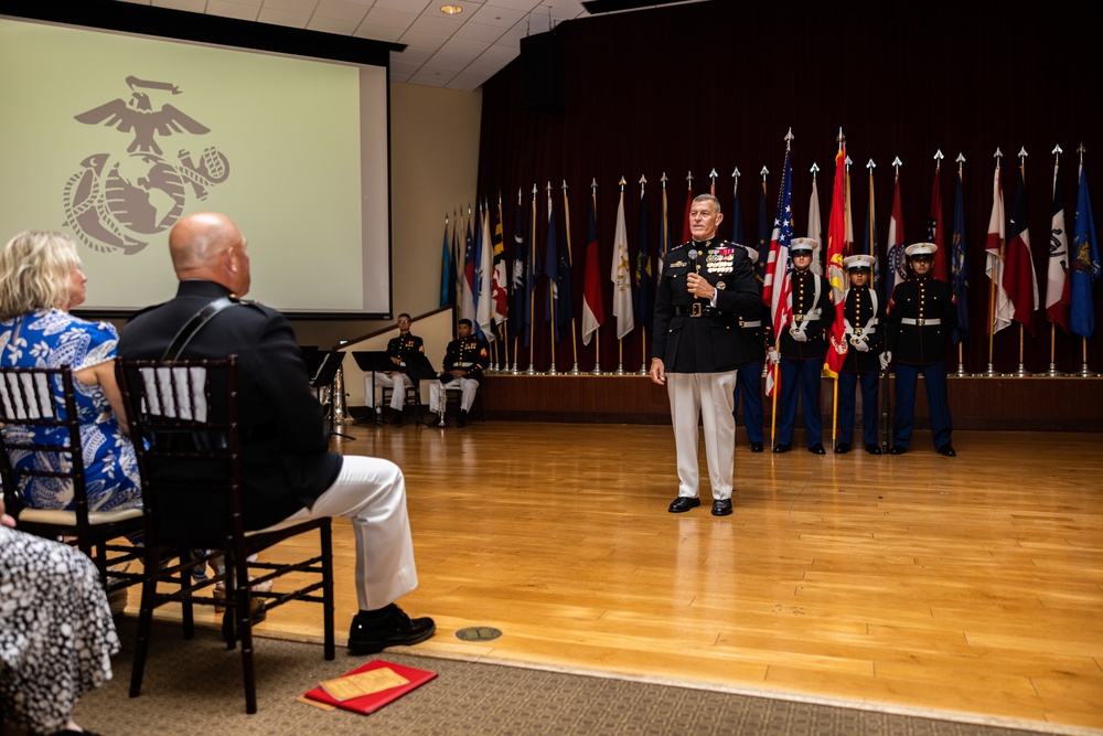 Major General Austin Renforth retires after 41 years of service