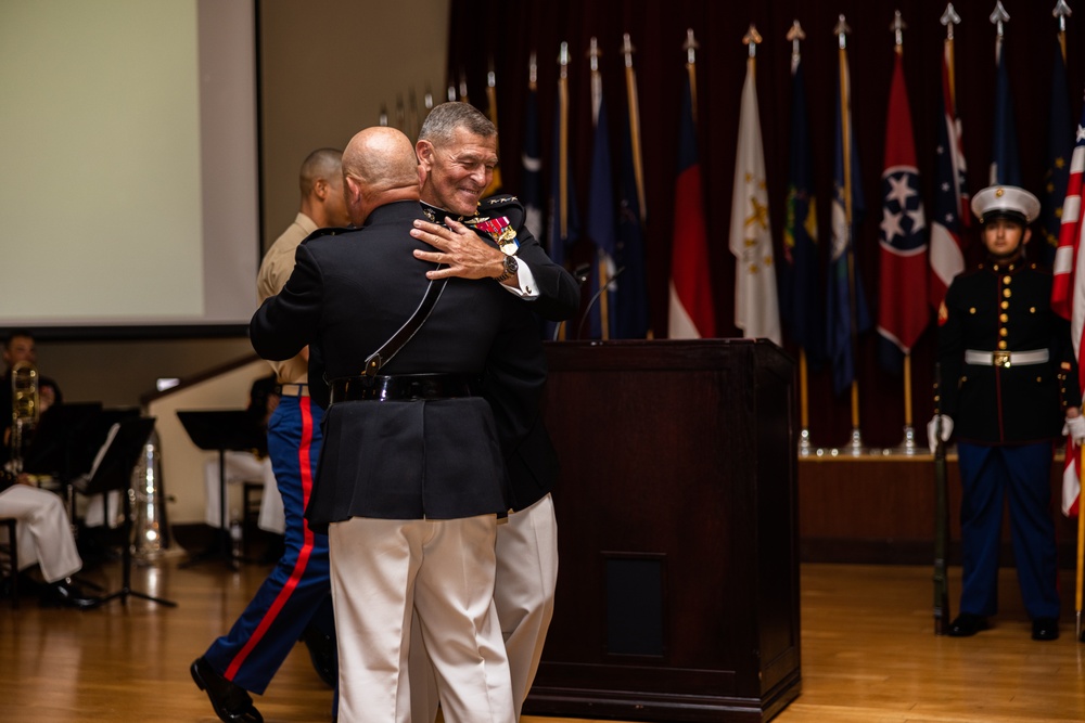 Major General Austin Renforth retires after 41 years of service