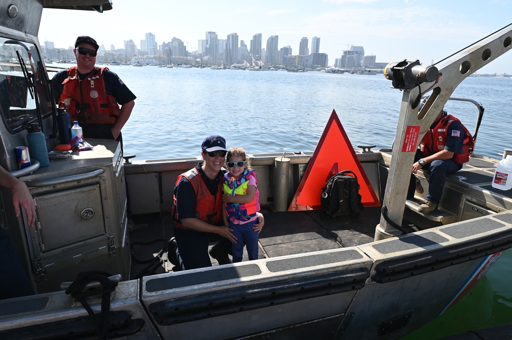 Aids to Navigation Team (ANT) San Diego provides dependent cruise