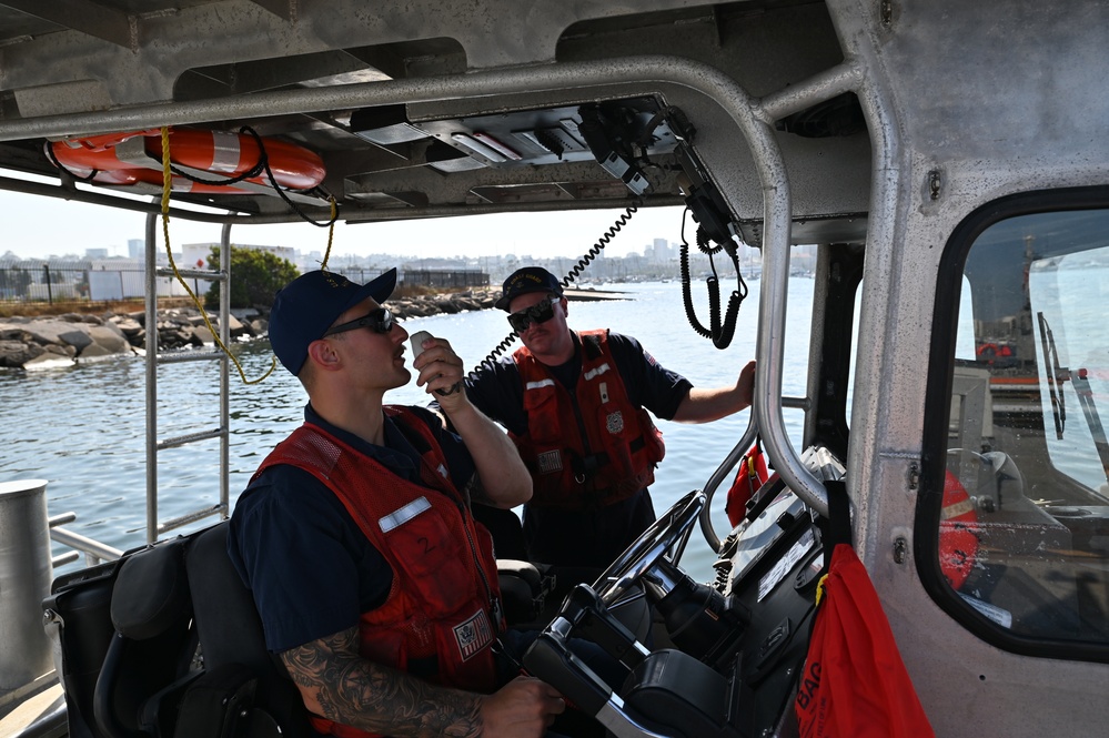 Aids to Navigation Team (ANT) San Diego provides dependent cruise