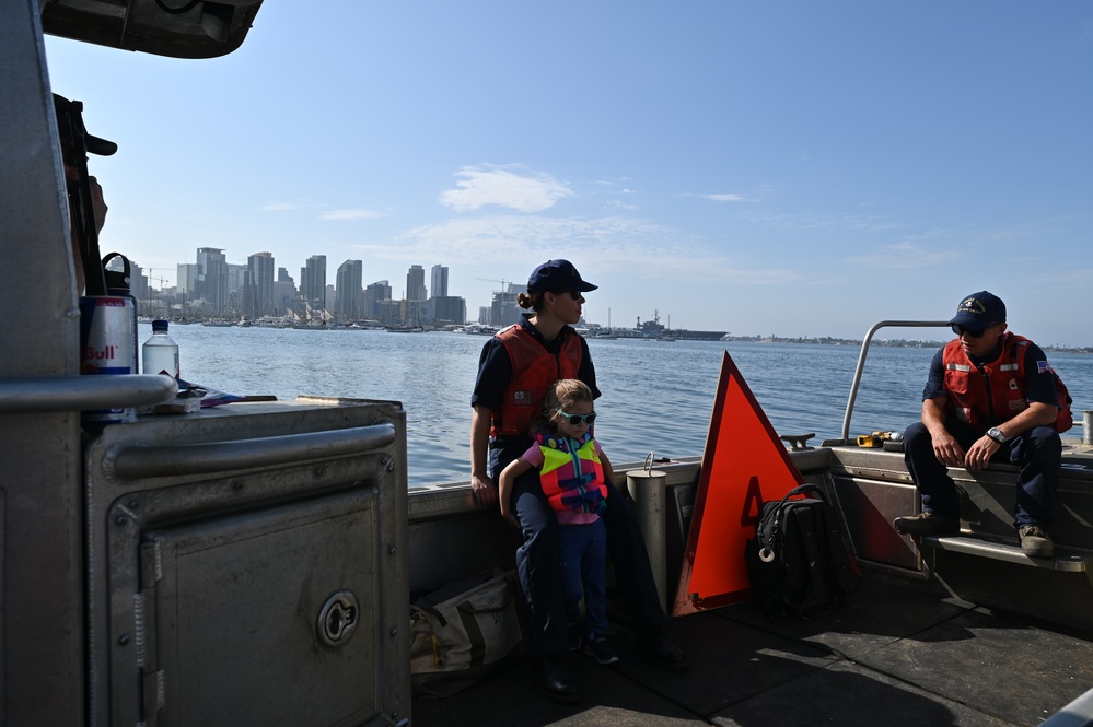 Aids to Navigation Team (ANT) San Diego provides dependent cruise