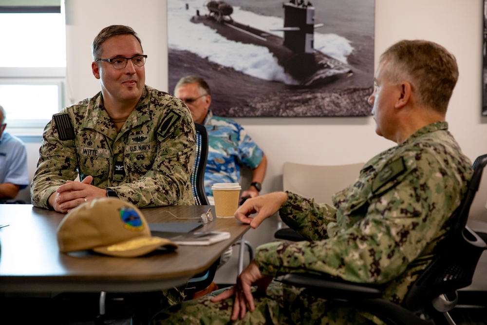 Rear Adm. Rick Seif Visits San Diego