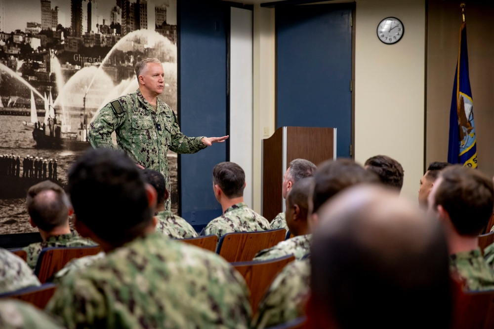 Rear Adm. Rick Seif Visits San Diego