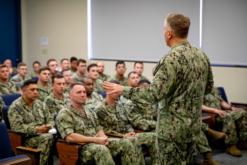 Rear Adm. Rick Seif Visits San Diego