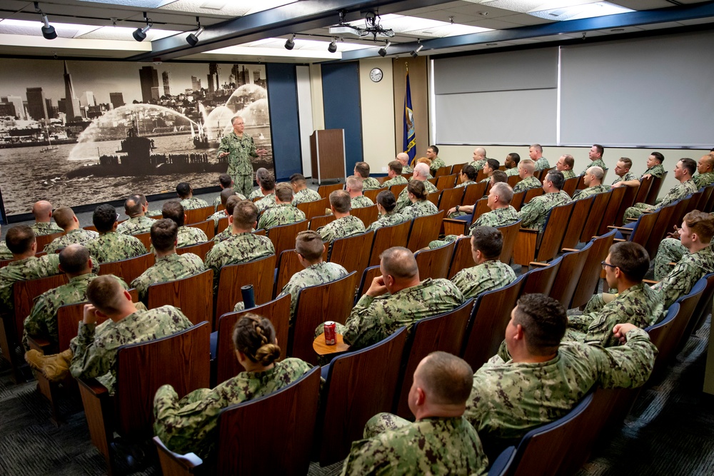 Rear Adm. Rick Seif Visits San Diego