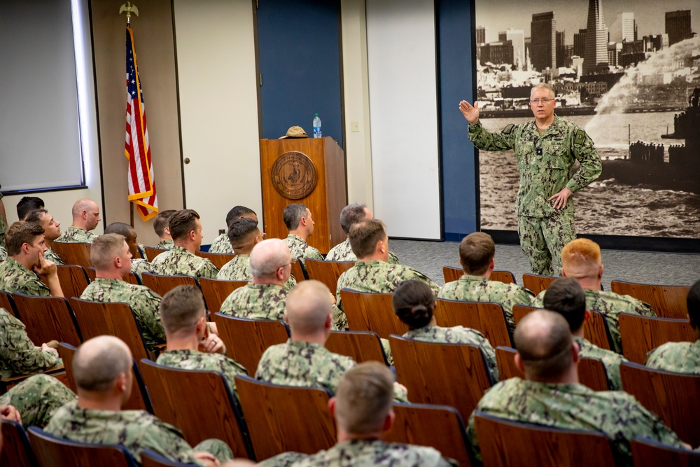 Rear Adm. Rick Seif Visits San Diego