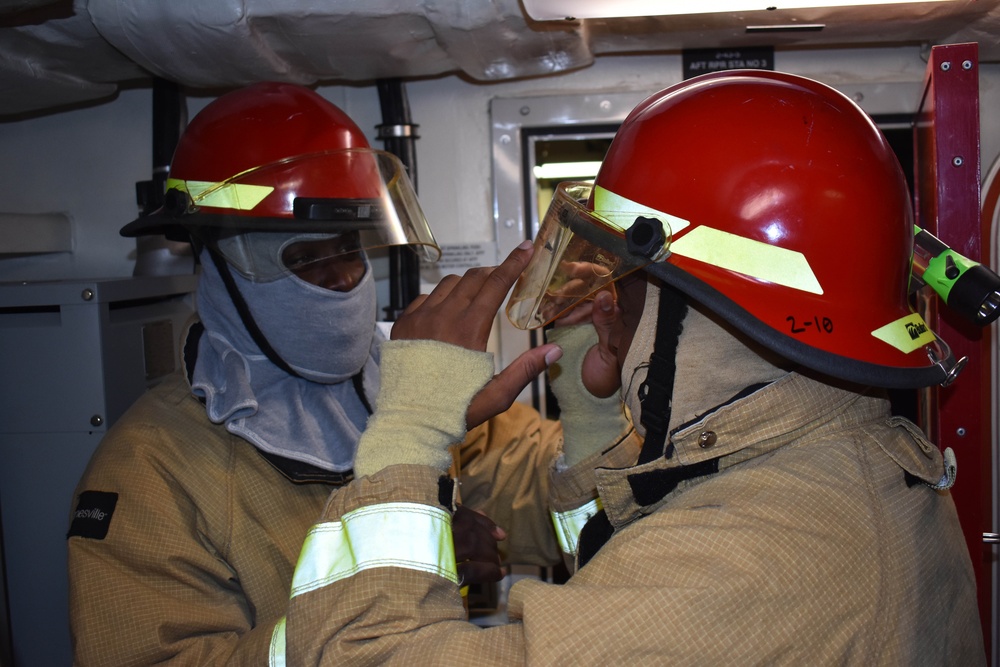 USS Detroit Partners with Barbados Coast Guard in Training