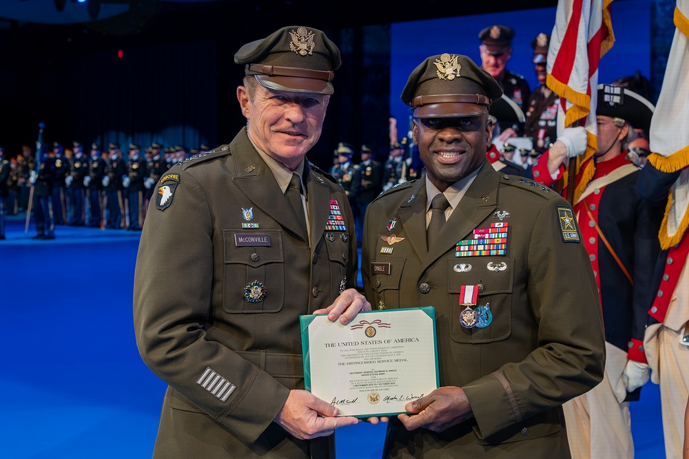 Lt. Gen. R. Scott Dingle retirement ceremony