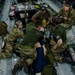 French flies U.K. and U.S. combined Aeromedical Evacuation team