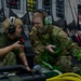 French flies U.K. and U.S. combined Aeromedical Evacuation team