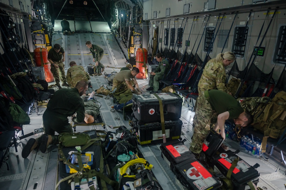 DVIDS - Images - French flies U.K. and U.S. combined Aeromedical ...