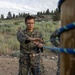 Mountain Medicine 1-23 learns knot tying techniques to help in Mountain Warfare