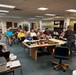 Textiles workshop at the Hampton Roads Naval Museum
