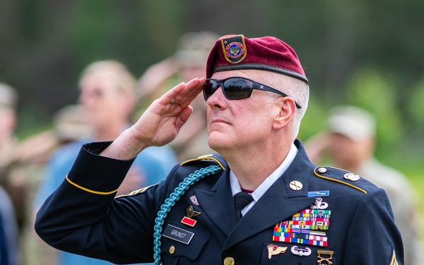 Command Sgt. Maj. Michael Grunst Retires