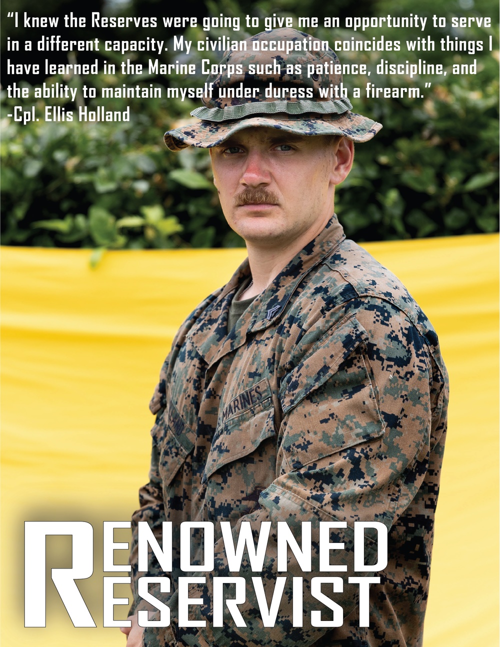 Renowned Reservist: Cpl. Ellis Holland