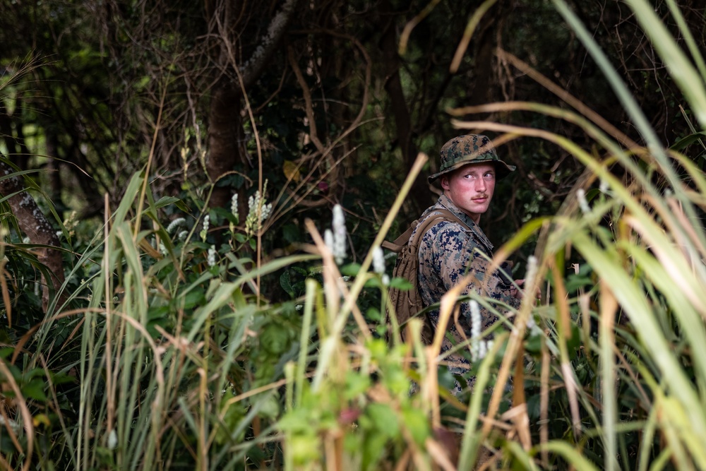 3d LLB conducts Land Navigation at MCTAB