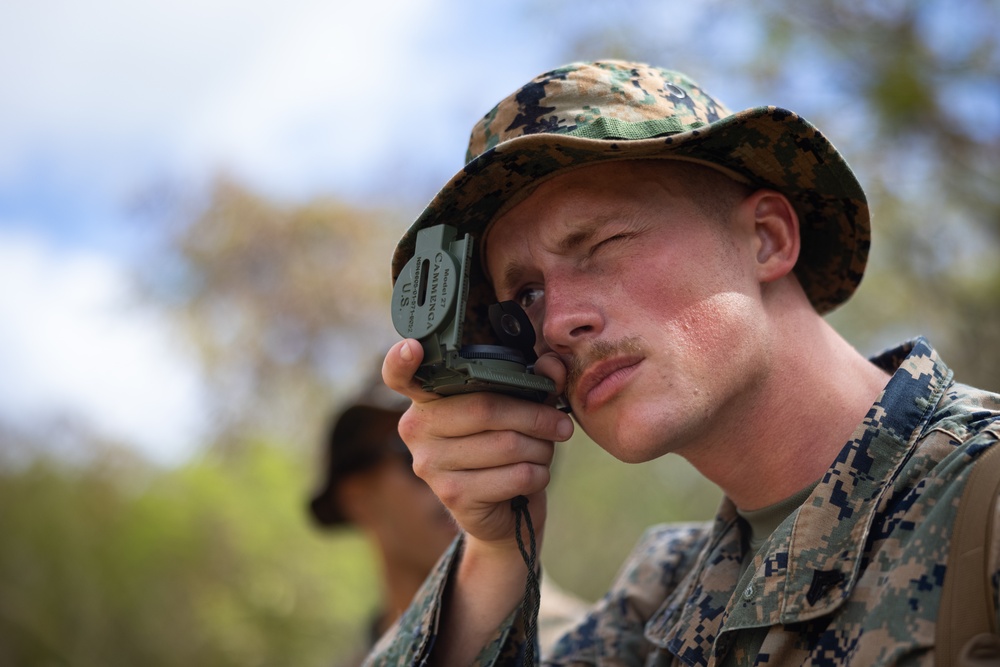 3d LLB conducts Land Navigation at MCTAB