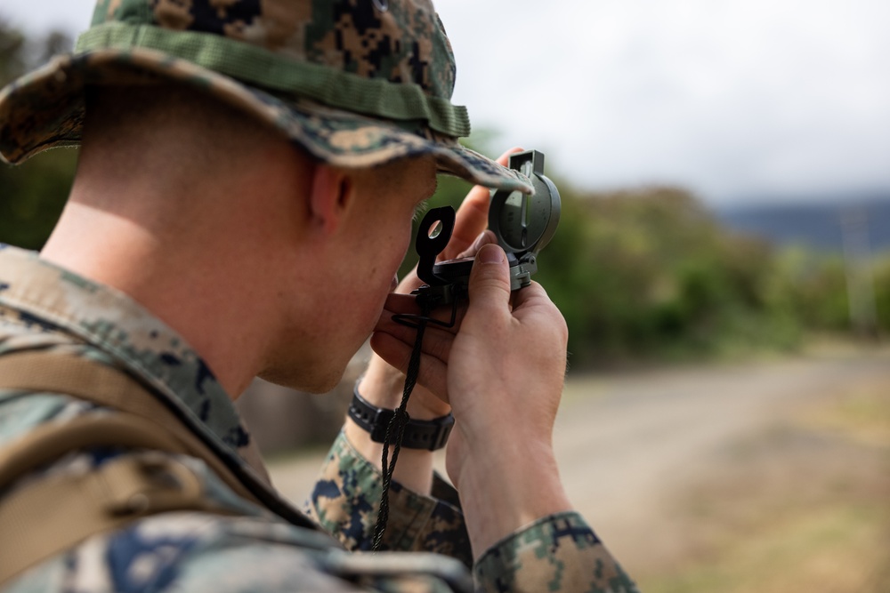 3d LLB conducts Land Navigation at MCTAB