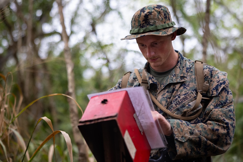 3d LLB conducts Land Navigation at MCTAB