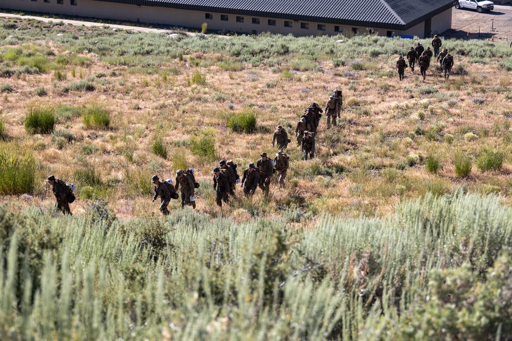 Mountain Medicine 1-23 conducts land navigation and casualty evacuation