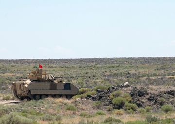 Adjutant General visit Oregon Army National Guard 3-116th Cavalry Brigade Combat Team in Idaho