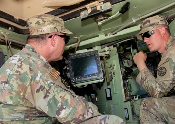 Adjutant General visit Oregon Army National Guard 3-116th Cavalry Brigade Combat Team in Idaho