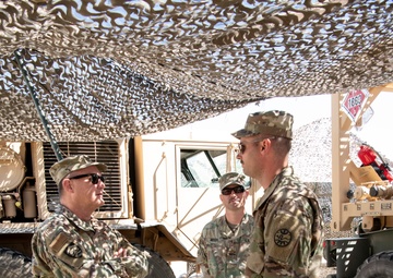 Adjutant General visit Oregon Army National Guard 3-116th Cavalry Brigade Combat Team in Idaho