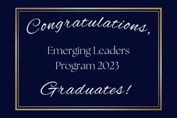 Agency employees complete Emerging Leaders Program