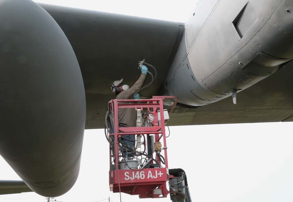 Hercules C-130 plane restoration