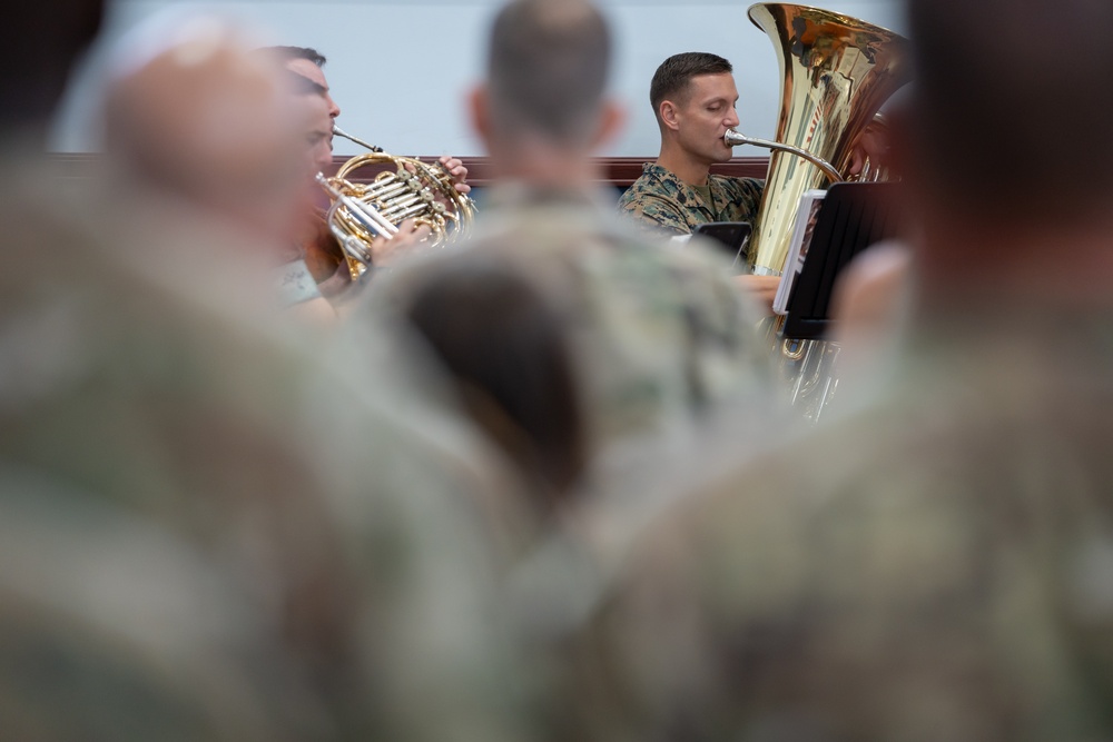 USMARCENT change of command ceremony