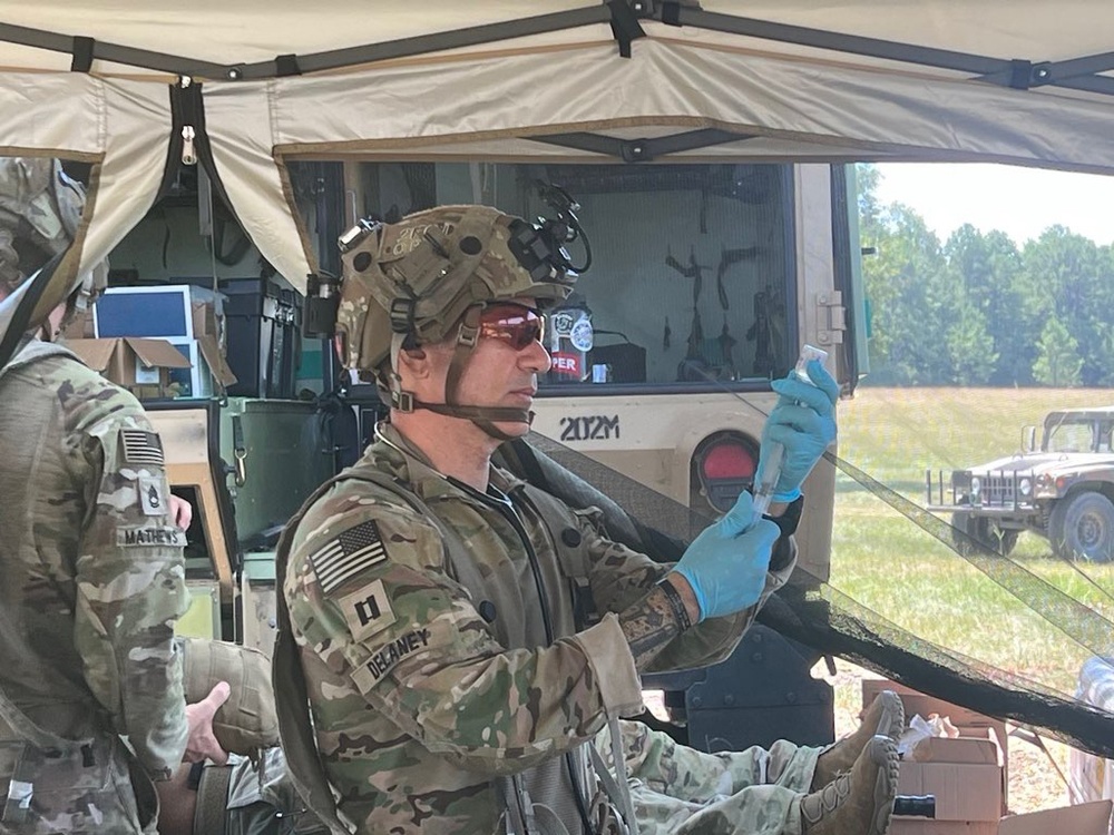 2nd Security Force Assistance Brigade trains in Fort Johnson sweltering heat