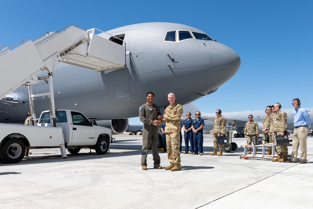 Travis AFB welcomes its first KC-46A Pegasus