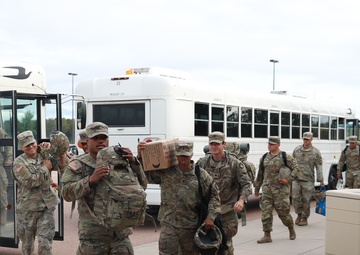 10th Hazardous Response Company Departs Fort Carson For Deployment Readiness Exercise