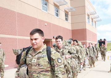 10th Hazardous Response Company Departs Fort Carson For Deployment Readiness Exercise