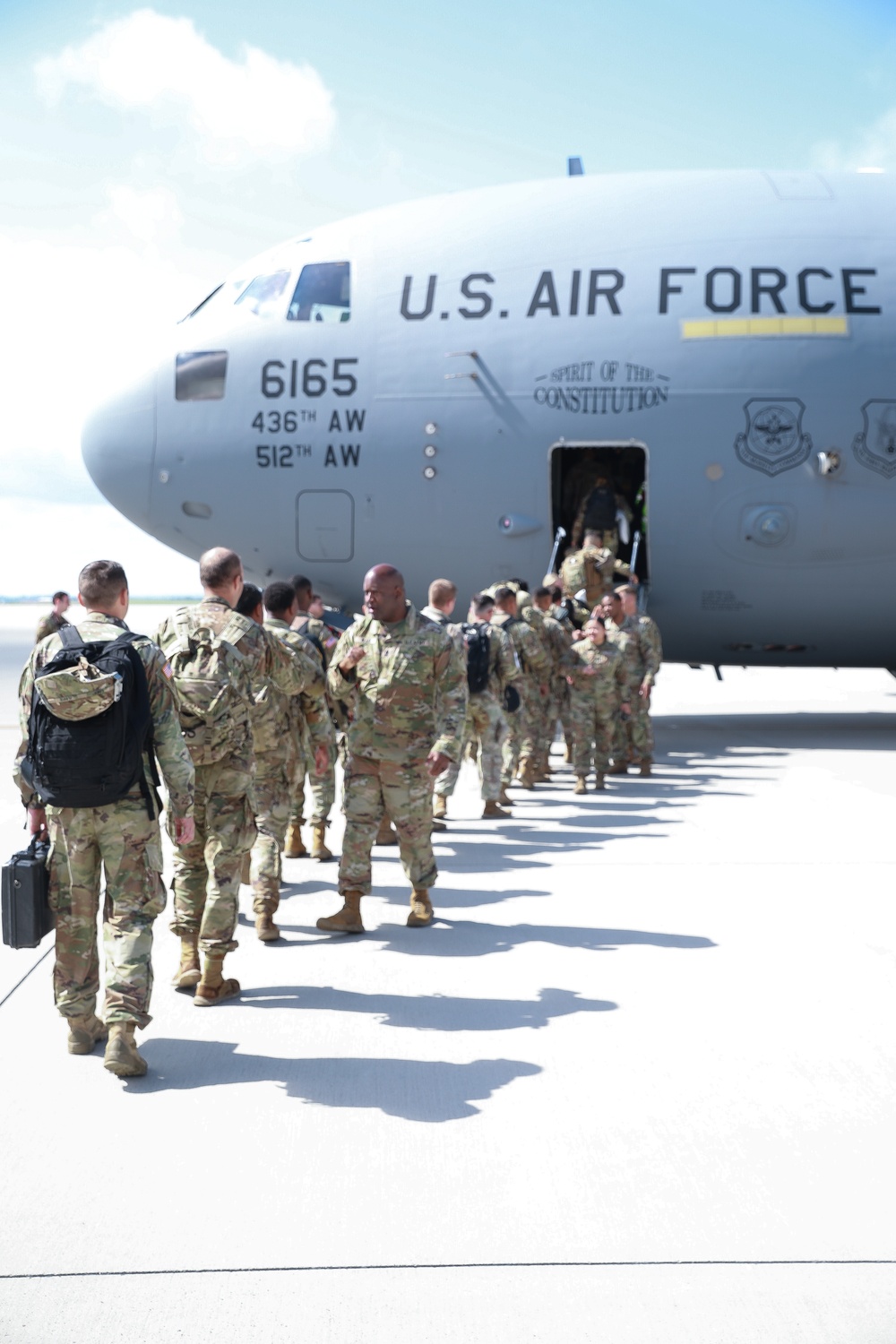 10th Hazardous Response Company Departs Fort Carson For Deployment Readiness Exercise