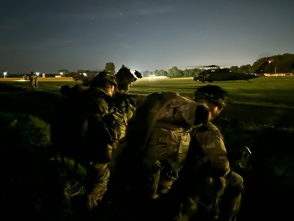 Sapper Rakkasans Kick Off OLE III