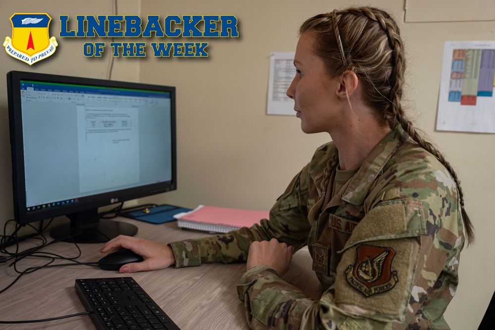 Linebacker of the Week: SSgt Ashley Carey