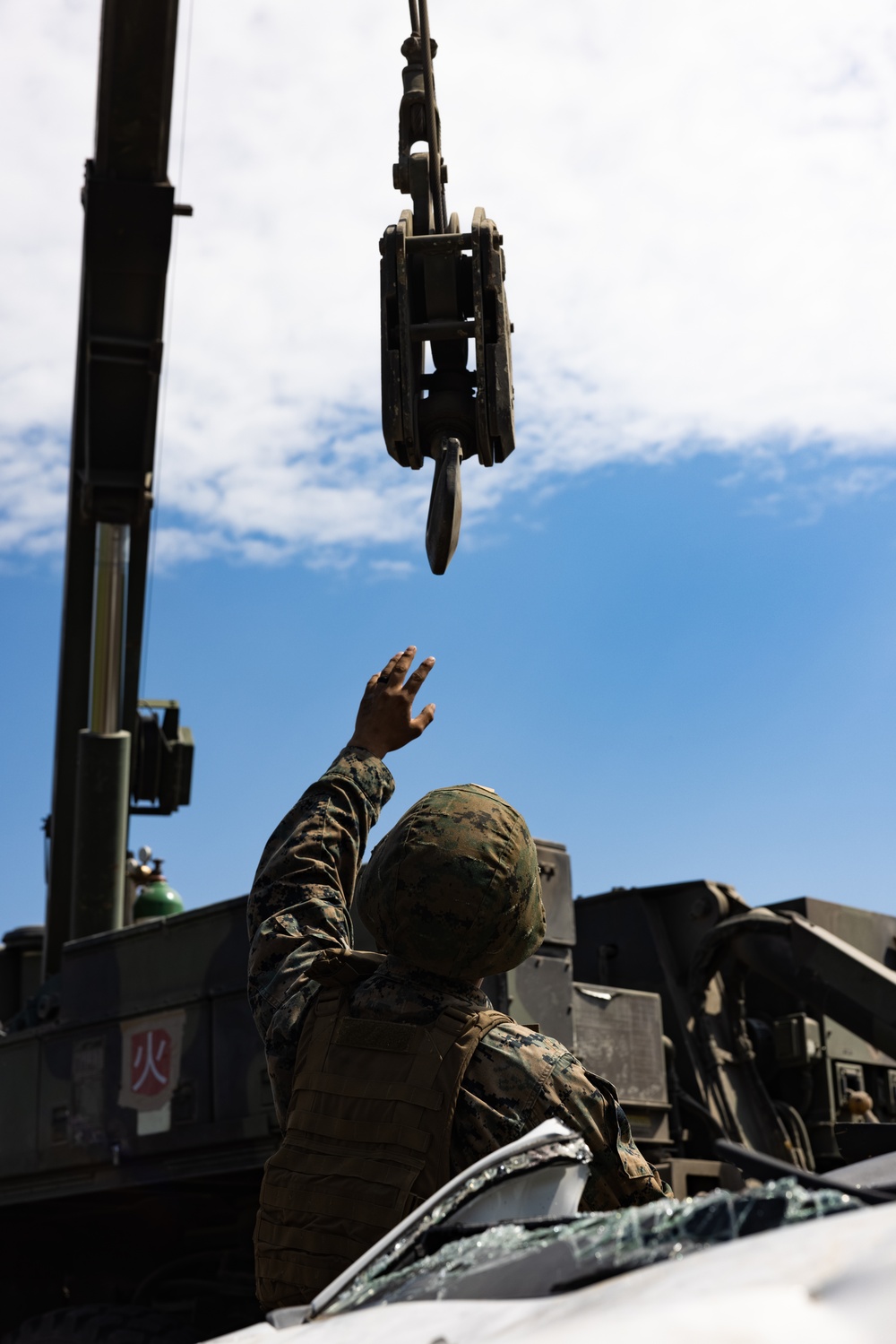 MWSS-171 to the Rescue! Marines Conduct Vehicle Extrication and Extraction during Eagle Wrath 23