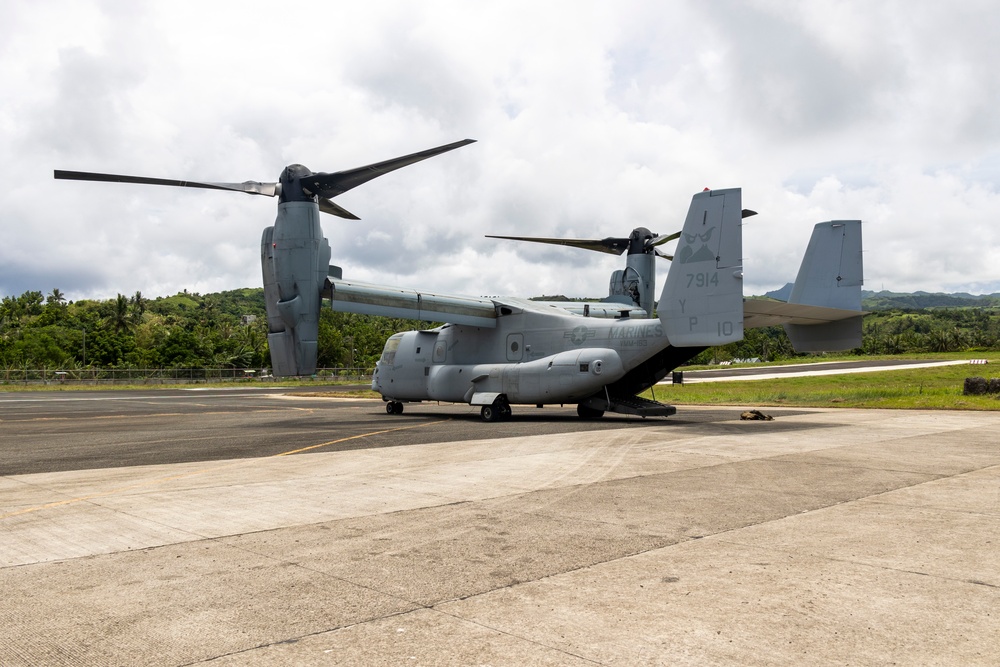 U.S. Marines Continue Relief Efforts in Wake of Typhoon Egay