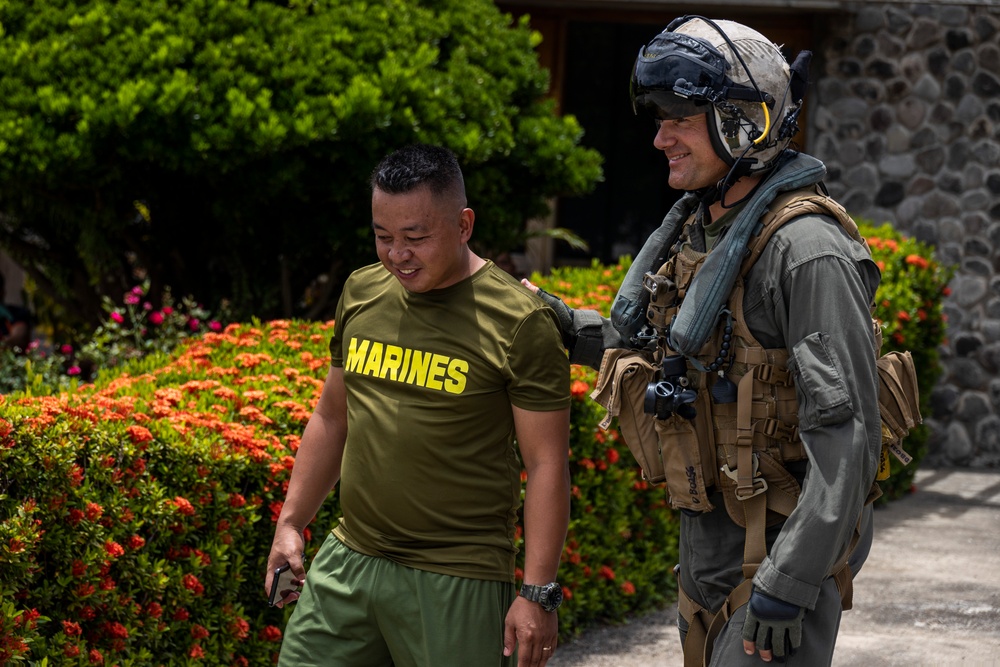 U.S. Marines Continue Relief Efforts in Wake of Typhoon Egay