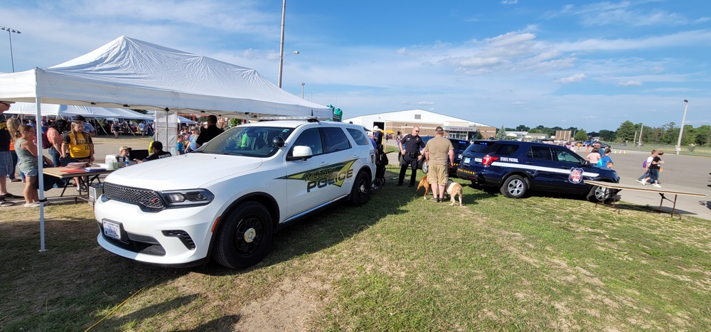 Fort McCoy supports two 2023 National Night Out events; supporting building first-responder relationships with local communities