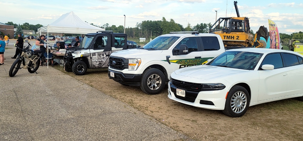 Fort McCoy supports two 2023 National Night Out events; supporting building first-responder relationships with local communities