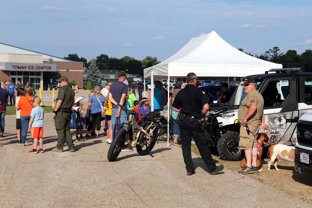 Fort McCoy supports two 2023 National Night Out events; supporting building first-responder relationships with local communities