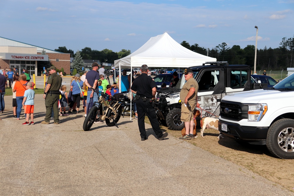 Fort McCoy supports two 2023 National Night Out events; supporting building first-responder relationships with local communities