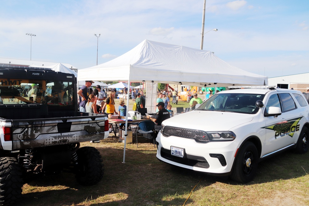 Fort McCoy supports two 2023 National Night Out events; supporting building first-responder relationships with local communities