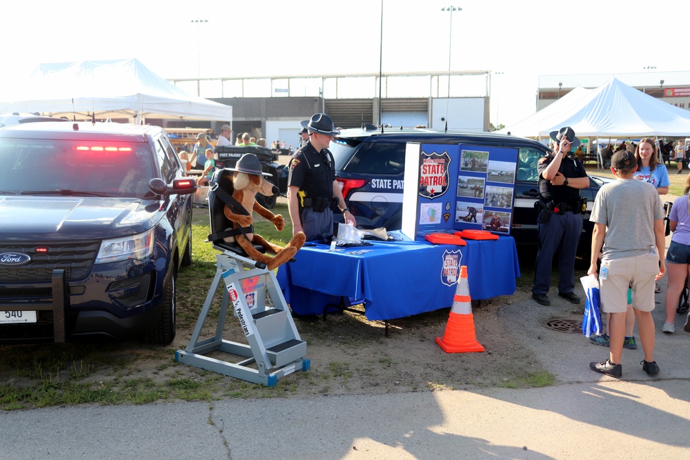 Fort McCoy supports two 2023 National Night Out events; supporting building first-responder relationships with local communities