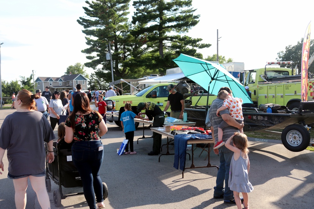 Fort McCoy supports two 2023 National Night Out events; supporting building first-responder relationships with local communities