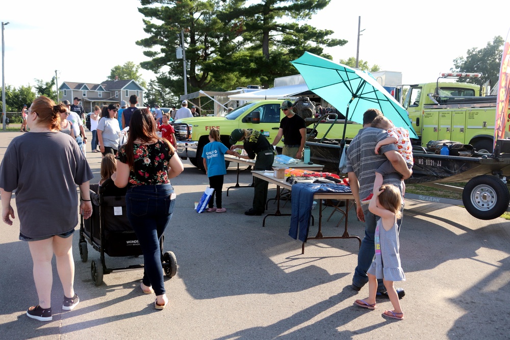 Fort McCoy supports two 2023 National Night Out events; supporting building first-responder relationships with local communities