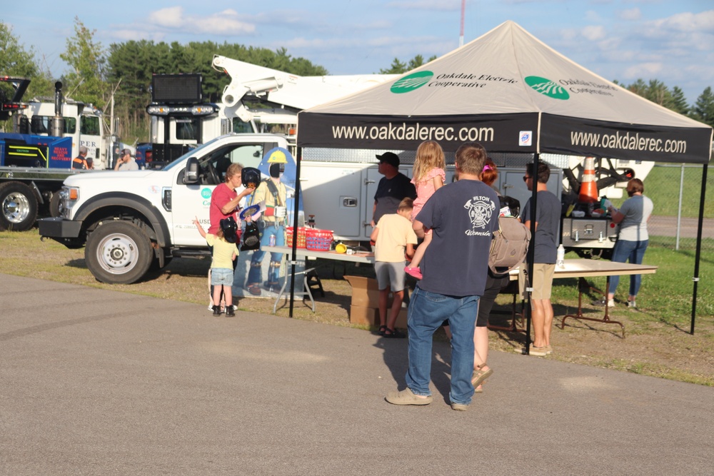 Fort McCoy supports two 2023 National Night Out events; supporting building first-responder relationships with local communities