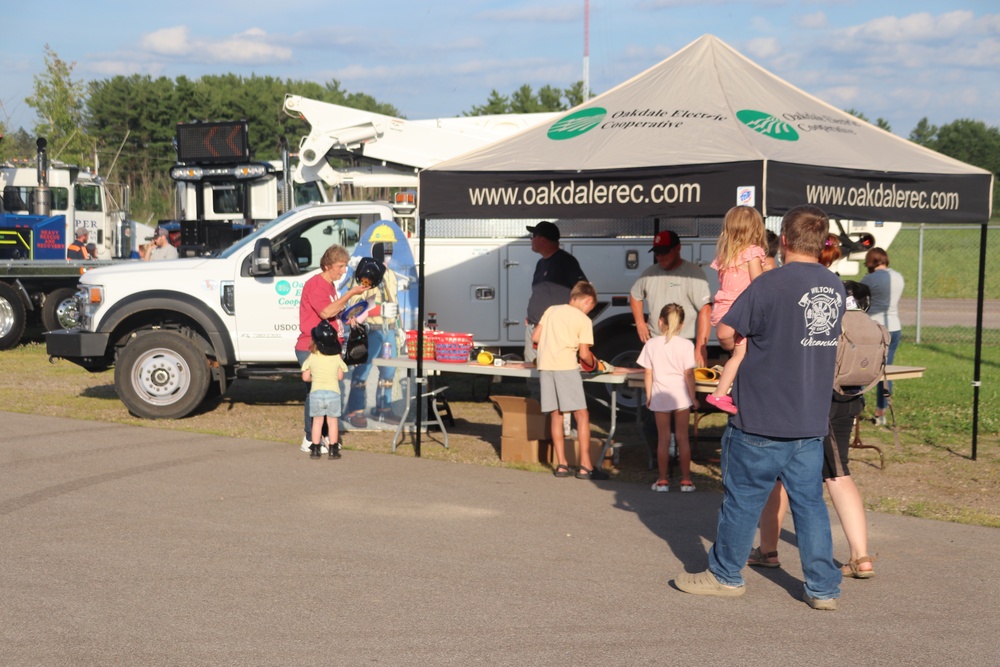 Fort McCoy supports two 2023 National Night Out events; supporting building first-responder relationships with local communities